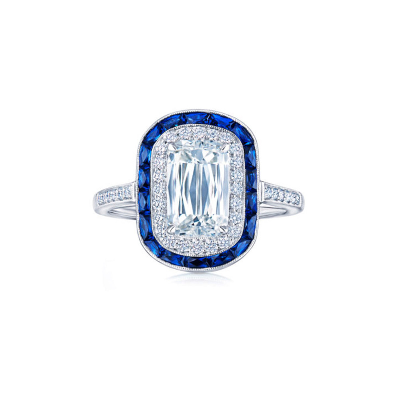 Kunzite and ASHOKA Diamond 3-Stone Ring – McKinneys Jewellers